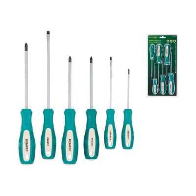 Набор отверток 6шт (SL3х100,5,5х150 PZ2х100 PH0х75,1х100,2х125) ВОЛАТ Набор отверток 6шт (SL3х100,5,5х150 PZ2х100 PH0х75,1х100,2х125) ВОЛАТ