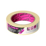 Лента малярная 30ммх50м ZOOM Super glue, желтая