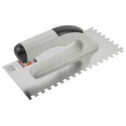 Гладилка нерж. 130х270мм зуб 8х8мм с двухкомпонентной ручкой STARTUL PROFI (ST1051-28)