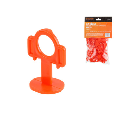 Зажим для укладки каф. плитки 2,0мм 100шт STARTUL MASTER (ST4403-20) Зажим для укладки каф. плитки 2,0мм 100шт STARTUL MASTER (ST4403-20)