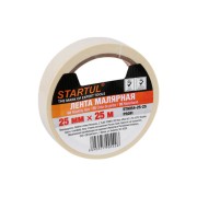 Лента малярная 25ммх25м STARTUL PROFI (ST9054-25-25), белая