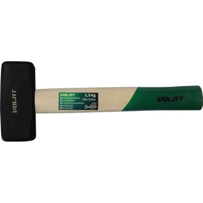 Кувалда 1,5кг с деревянной рукояткой ВОЛАТ Кувалда 1,5кг с деревянной рукояткой ВОЛАТ