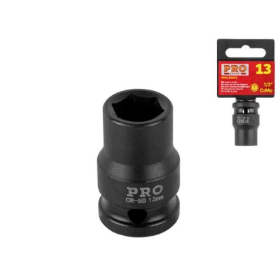 Головка ударная 1/2" 13мм 6гр. PRO STARTUL (PRO-30013) Головка ударная 1/2" 13мм 6гр. PRO STARTUL (PRO-30013)