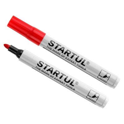 Маркер промышл. перманентный фетровый красный STARTUL PROFI (ST4340-03) Маркер промышл. перманентный фетровый красный STARTUL PROFI (ST4340-03)