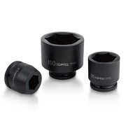 Головка ударн. 1-1/2" 90мм 6гр. TOPTUL