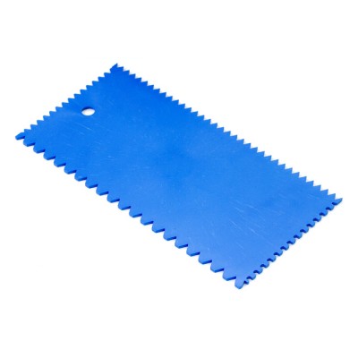 Шпатель пластмассовый зубчатый 101x202мм STARTUL MASTER (ST1141) Шпатель пластмассовый зубчатый 101x202мм STARTUL MASTER (ST1141)