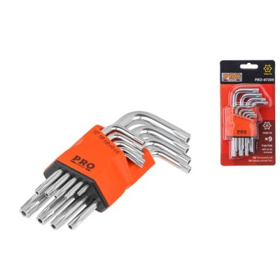 Набор ключей Torx T10-T50 9шт коротк. PRO STARTUL (PRO-87209) Набор ключей Torx T10-T50 9шт коротк. PRO STARTUL (PRO-87209)