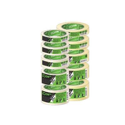 Лента малярная 19ммх25м ZOOM, белая Лента малярная 19ммх25м ZOOM, белая