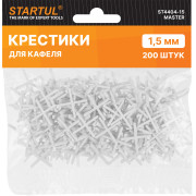 Крестики д/кафеля 1,5мм 200шт STARTUL MASTER (ST4404-15)