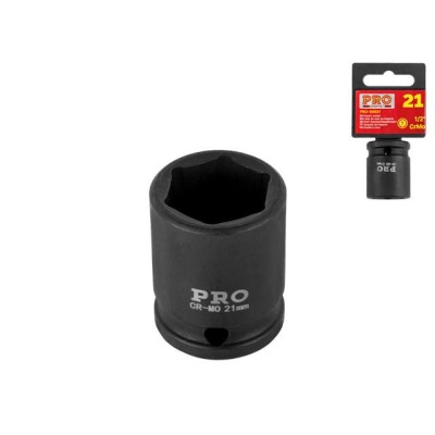 Головка ударная 1/2" 21мм 6гр. PRO STARTUL (PRO-30021) Головка ударная 1/2" 21мм 6гр. PRO STARTUL (PRO-30021)