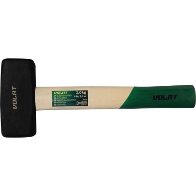 Кувалда 2,0кг с деревянной рукояткой ВОЛАТ Кувалда 2,0кг с деревянной рукояткой ВОЛАТ