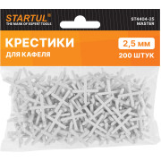 Крестики д/кафеля 2,5мм 200шт STARTUL MASTER (ST4404-25)