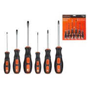 Набор отверток 6шт (SL3х75,5х75,6х100 PH0х75,1х75,2х100) STARTUL PROFI (ST3033-6)