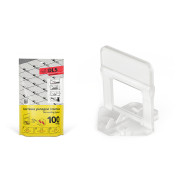 Основа для укладки плитки 1.5 мм DLS (100 шт в уп.) системы "СВП - Системы выравнивания плитки"