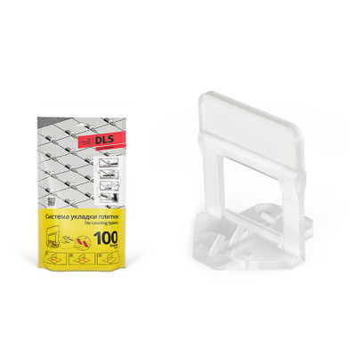 Основа для укладки плитки 1.5 мм DLS (100 шт в уп.) системы "СВП - Системы выравнивания плитки" Основа для укладки плитки 1.5 мм DLS (100 шт в уп.) системы "СВП - Системы выравнивания плитки"