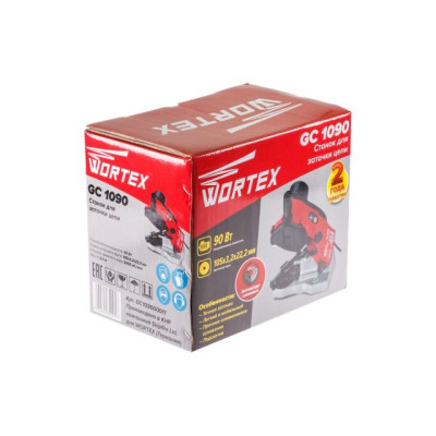 Станок заточной для цепи WORTEX GC 1090 90 Вт, 5000 об, 105 мм круг Станок заточной для цепи WORTEX GC 1090 90 Вт, 5000 об, 105 мм круг
