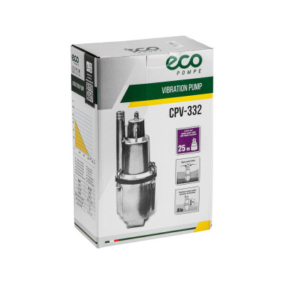 Насос вибрационный ECO CPV-332 (25м, верхний забор) Насос вибрационный ECO CPV-332 (25м, верхний забор)