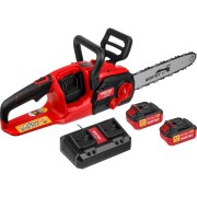 Аккум. пила цепная WORTEX CEC 3536-1 шина 35 см (14"), 3/8" LP, 1.3 мм с акб и зу ALL1 XLT SET