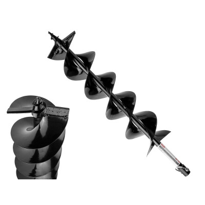 Бур почвенный ф150х800x20мм ECO ED-152 Бур почвенный ф150х800x20мм ECO ED-152