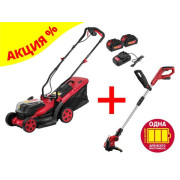 Газонокосилка аккум. WORTEX CLM 3536 ALL1 + АКЦИЯ!
