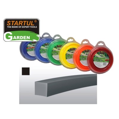 Леска ф 1.65 мм х 87 м квадратн. сеч. STARTUL GARDEN Леска ф 1.65 мм х 87 м квадратн. сеч. STARTUL GARDEN