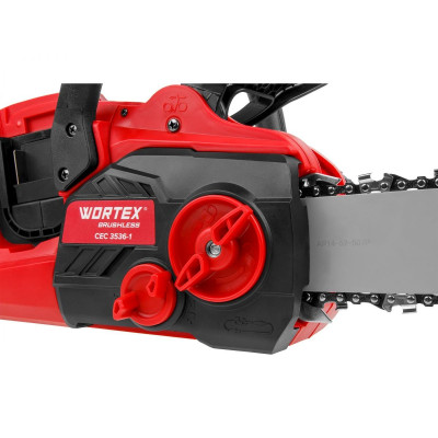 Аккум. пила цепная WORTEX CEC 3536-1 шина 35 см (14"), 3/8" LP, 1.3 мм ALL1 XLT SOLO Аккум. пила цепная WORTEX CEC 3536-1 шина 35 см (14"), 3/8" LP, 1.3 мм ALL1 XLT SOLO