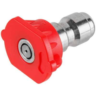 Веерная насадка для очистителя высокого давления WORTEX PW 1420-1 (красная) веер 0 град. Веерная насадка для очистителя высокого давления WORTEX PW 1420-1 (красная) веер 0 град.