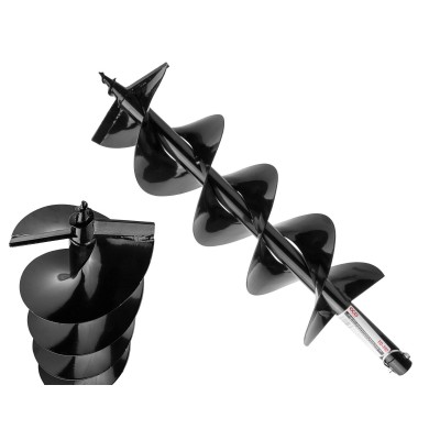 Бур почвенный ф200х800x20мм ECO ED-202 Бур почвенный ф200х800x20мм ECO ED-202