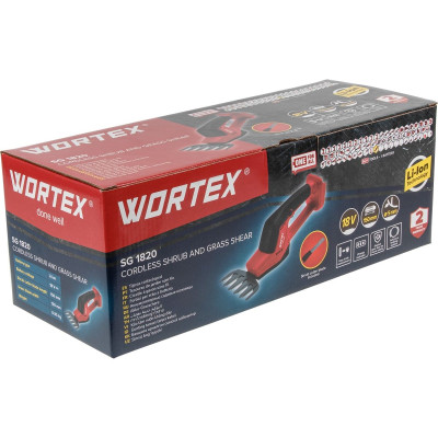 Аккум. ножницы садовые WORTEX SG 1820 в кор. + насадка-кусторез ALL1 XLT SET Аккум. ножницы садовые WORTEX SG 1820 в кор. + насадка-кусторез ALL1 XLT SET