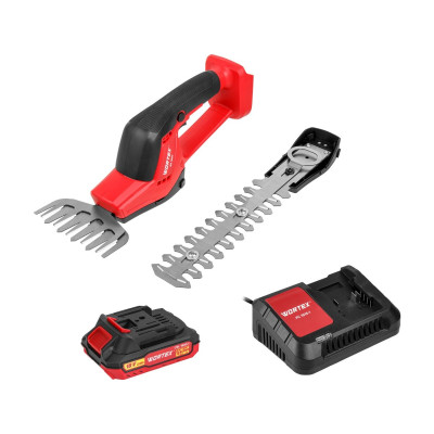 Аккум. ножницы садовые WORTEX SG 1820 в кор. + насадка-кусторез ALL1 XLT SET Аккум. ножницы садовые WORTEX SG 1820 в кор. + насадка-кусторез ALL1 XLT SET