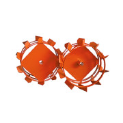 Грунтозацепы (комплект) ф 430/350 мм, шир. 180 мм, 6-гр. втулка 32 мм, 3 обруча ВРМЗ