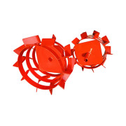 Грунтозацепы (комплект) ф 350/270 мм, шир. 160 мм, 6-гр. втулка 26 мм, 3 обруча ВРМЗ