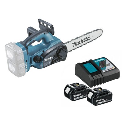 Аккум. пила цепная MAKITA LXT DUC 302 Z шина 30 см (12"), 3/8, 1.1 мм + АКЦИЯ (2 аккумулятора, ЗУ) Аккум. пила цепная MAKITA LXT DUC 302 Z шина 30 см (12"), 3/8, 1.1 мм + АКЦИЯ (2 аккумулятора, ЗУ)