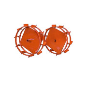 Грунтозацепы (комплект) ф 340/300 мм, шир. 90 мм, 6-гр. втулка 23 мм, 2 обруча ВРМЗ