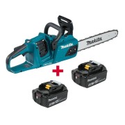 Аккум. пила цепная MAKITA DUC 355 Z шина 35 см (14"), 3/8, 1.1 мм + АКЦИЯ (2 аккумулятора)