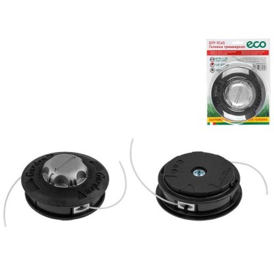 Головка триммерная ECO GTP-TC45 полуавт., блистер Головка триммерная ECO GTP-TC45 полуавт., блистер