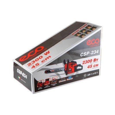 Бензопила ECO CSP-234 шина 45 см (18"), 0.325", 1.5 мм, 72 зв. Бензопила ECO CSP-234 шина 45 см (18"), 0.325", 1.5 мм, 72 зв.