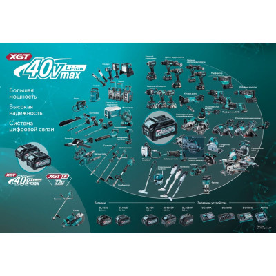 Аккум. пила цепная MAKITA XGT UC011GZ шина 35 см (14"), 3/8, 1.3 мм Аккум. пила цепная MAKITA XGT UC011GZ шина 35 см (14"), 3/8, 1.3 мм