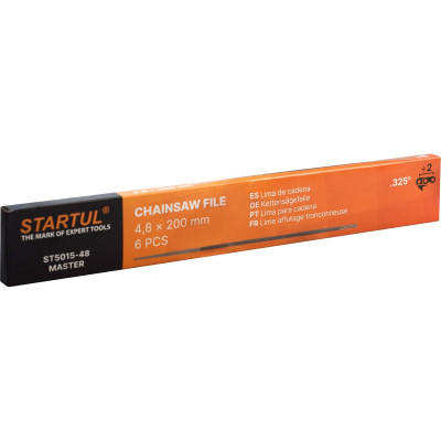 Напильник для заточки цепей ф 4.8 мм STARTUL MASTER (ST5015-48) Напильник для заточки цепей ф 4.8 мм STARTUL MASTER (ST5015-48)