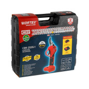 Аккум. секатор WORTEX CBS 2535-1 в чем. БЕСЩЕТ., 18 В, ветки до 35 мм, 1х2 А*ч