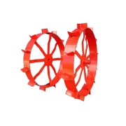 Грунтозацепы (комплект) ф 680/600 мм, шир. 90 мм, втулка 34 мм, 1 сплош. обруч, ВРМЗ