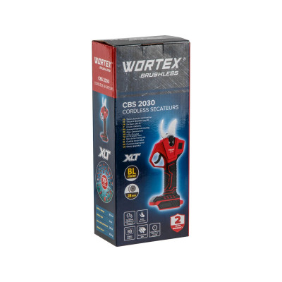Аккум. секатор WORTEX CBS 2030 в кор. ALL1 XLT SOLO БЕСЩЕТ., 18 В, ветки до 28 мм Аккум. секатор WORTEX CBS 2030 в кор. ALL1 XLT SOLO БЕСЩЕТ., 18 В, ветки до 28 мм