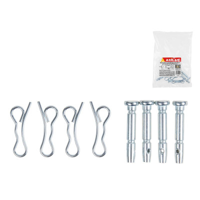 Комплект штифтов срезных для шнека снегоуборщика ASILAK (4 шт.) Комплект штифтов срезных для шнека снегоуборщика ASILAK (4 шт.)