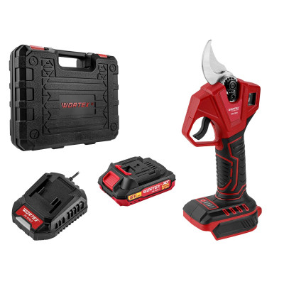 Аккум. секатор WORTEX CBS 2030 в чем. ALL1 SET, БЕСЩЕТ., 18 В, ветки до 28 мм Аккум. секатор WORTEX CBS 2030 в чем. ALL1 SET, БЕСЩЕТ., 18 В, ветки до 28 мм