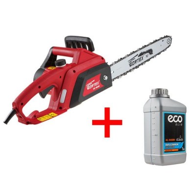 Пила цепная электрическая WORTEX EC 4020 шина 40 см (16"), 3/8" LP, 1.3 мм + масло ECO в подарок! Пила цепная электрическая WORTEX EC 4020 шина 40 см (16"), 3/8" LP, 1.3 мм + масло ECO в подарок!