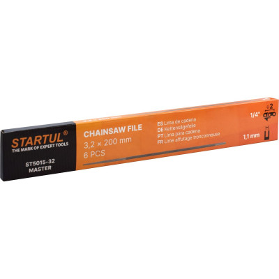 Напильник для заточки цепей ф 3.2 мм STARTUL MASTER (ST5015-32) Напильник для заточки цепей ф 3.2 мм STARTUL MASTER (ST5015-32)