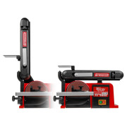 Ленточно-шлифовальный станок WORTEX GM 1528 в кор. 370 Вт, 100х914 мм, 150 мм, 2980 об/мин