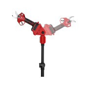 Аккум. секатор WORTEX CBS 2030 в кор. ALL1 SET, БЕСЩЕТ., 18 В, ветки до 28 мм + телескоп. штанга