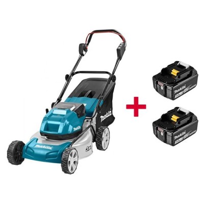 Газонокосилка аккумуляторная MAKITA LXT DLM 460 Z + АКЦИЯ (2 аккумулятора) Газонокосилка аккумуляторная MAKITA LXT DLM 460 Z + АКЦИЯ (2 аккумулятора)