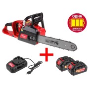 Аккум. пила цепная WORTEX CEC 3536 шина 35 см (14"), 3/8" LP, 1.3 мм + АКЦИЯ! -15% скидка!